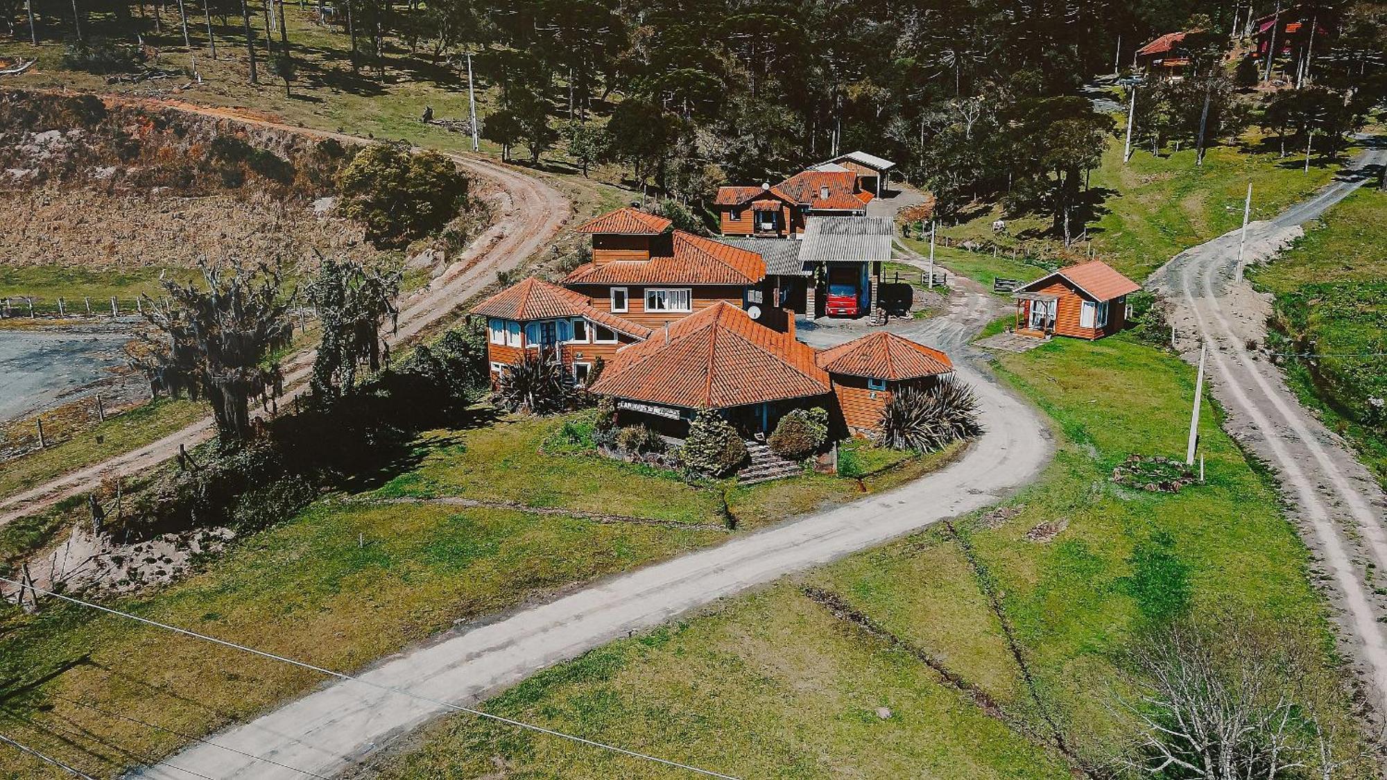 Pousada Caminhos Do Mel - Urubici - Sc Екстериор снимка